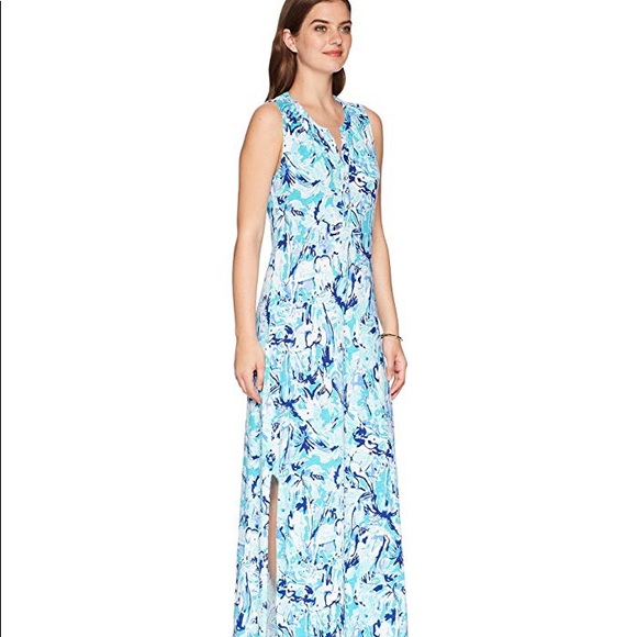 lilly pulitzer essie maxi dress